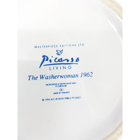 Vintage 1996 Picasso The Washerwoman 1962 Masterpiece Art Teapot - Picture 8 of 8